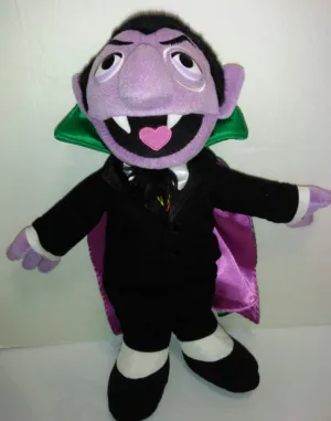 Sesame Street Count Dracula Plush