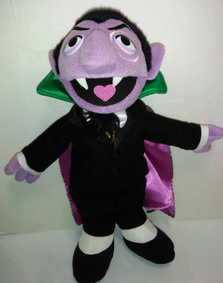 Sesame Street Count Dracula Plush
