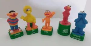 Sesame Street Figurine Ink Stamper Set