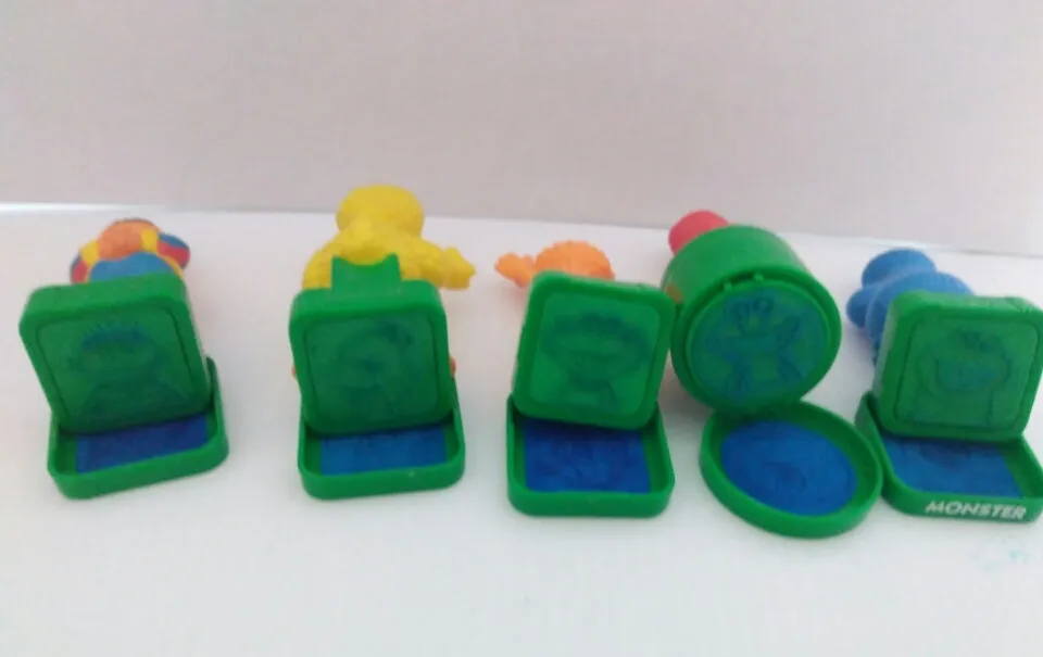 Sesame Street Figurine Ink Stamper Set