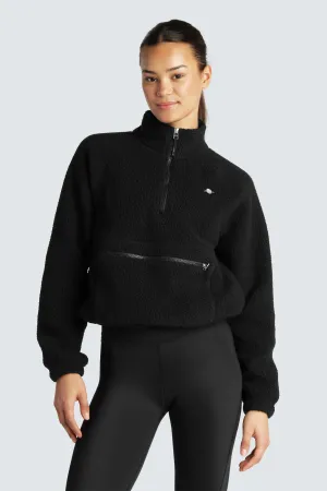 SHELTER1 TEDDY HALF ZIP