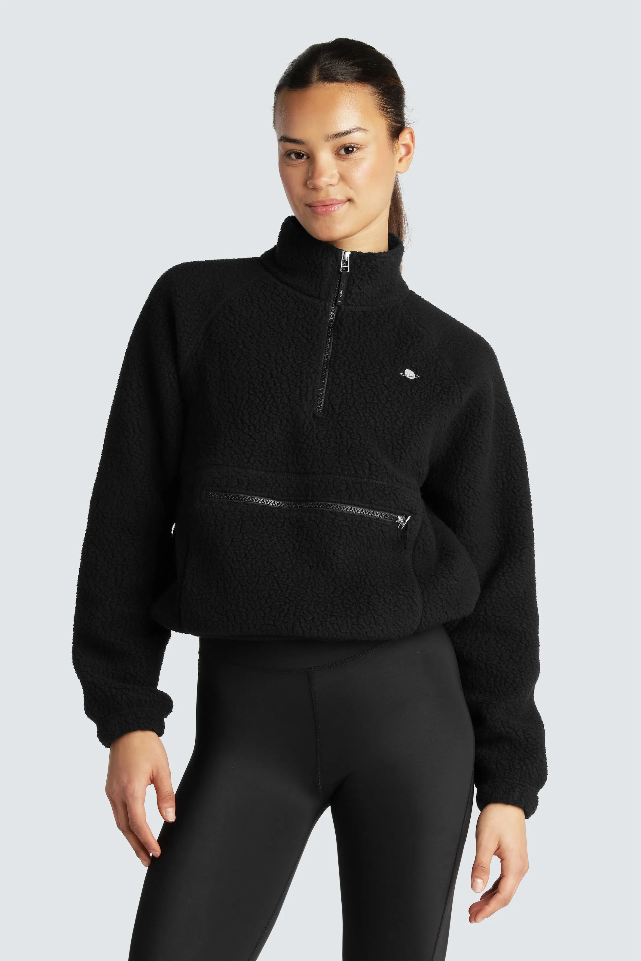 SHELTER1 TEDDY HALF ZIP