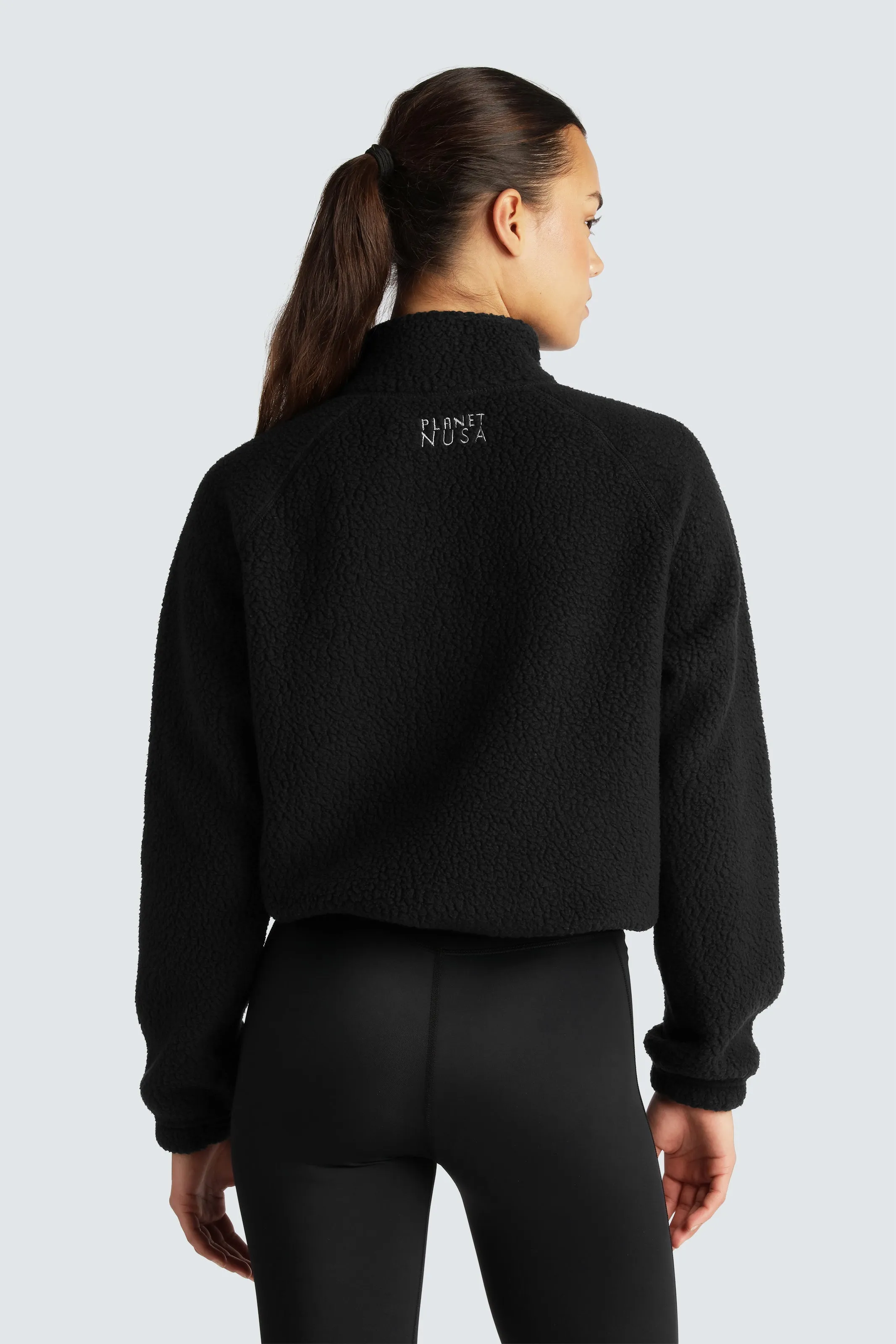 SHELTER1 TEDDY HALF ZIP