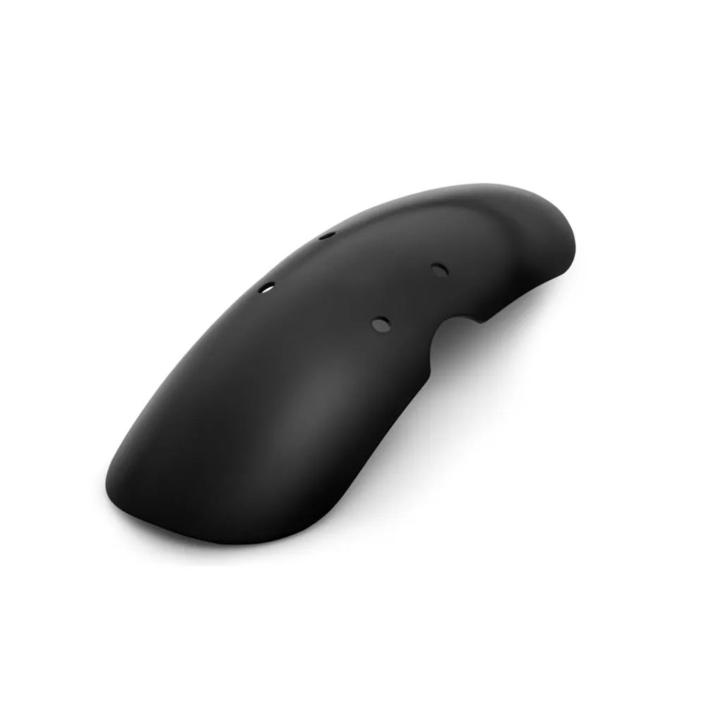 Shorty Front Mudguard/Fender LC - Polished, Black anodised and Brushed  Aluminium finish