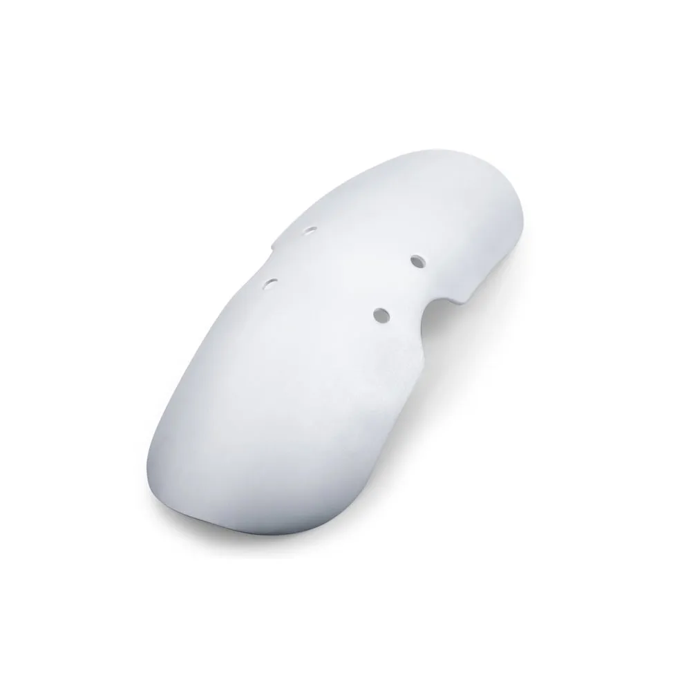 Shorty Front Mudguard/Fender LC - Polished, Black anodised and Brushed  Aluminium finish