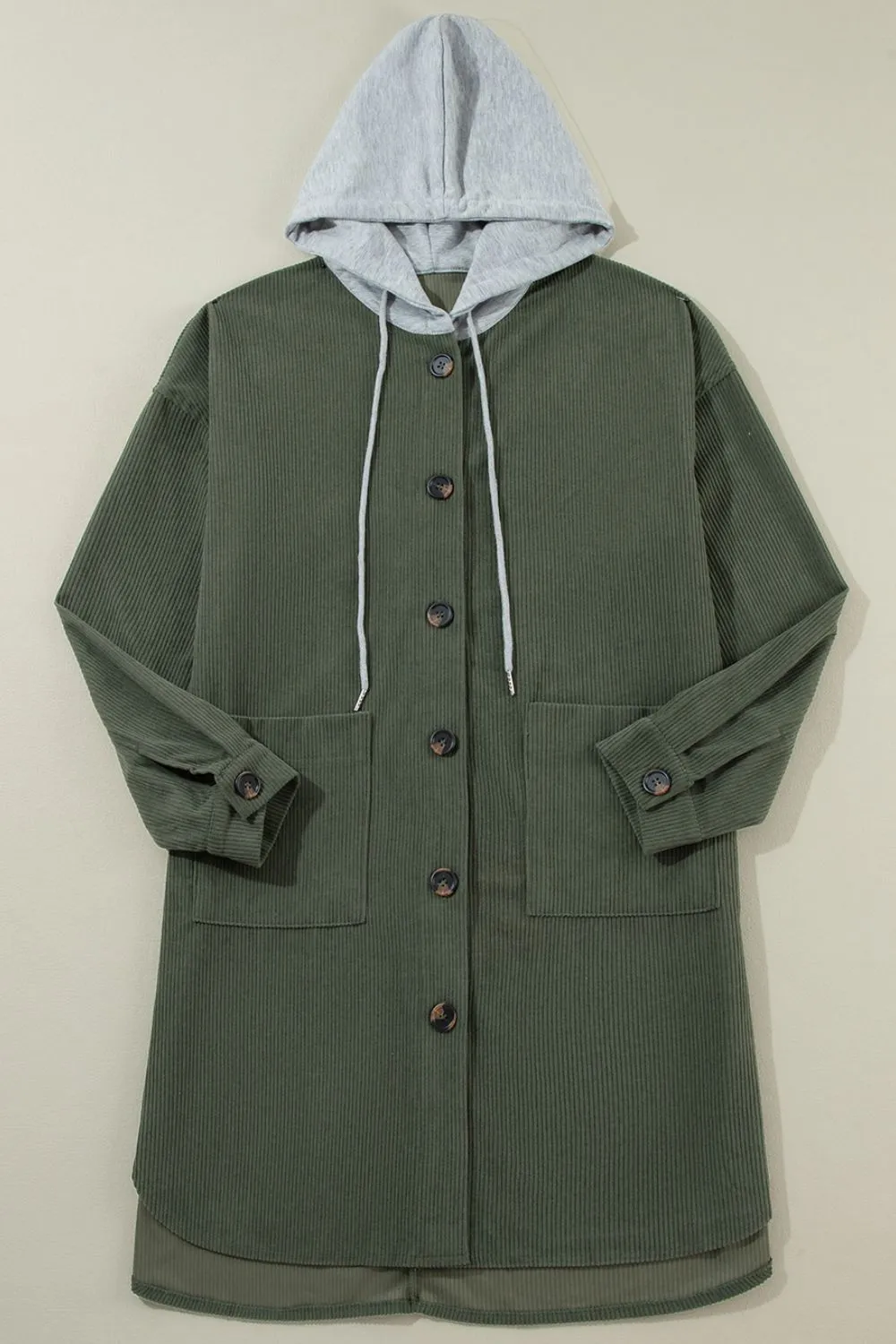 Sienna Drawstring Hooded Jacket
