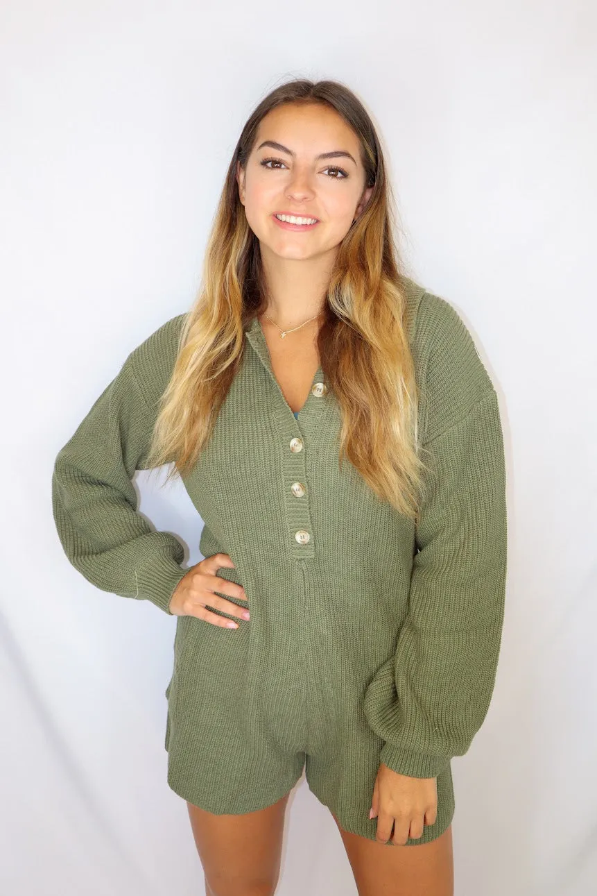 Sierra Romper Olive