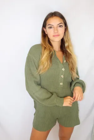 Sierra Romper Olive