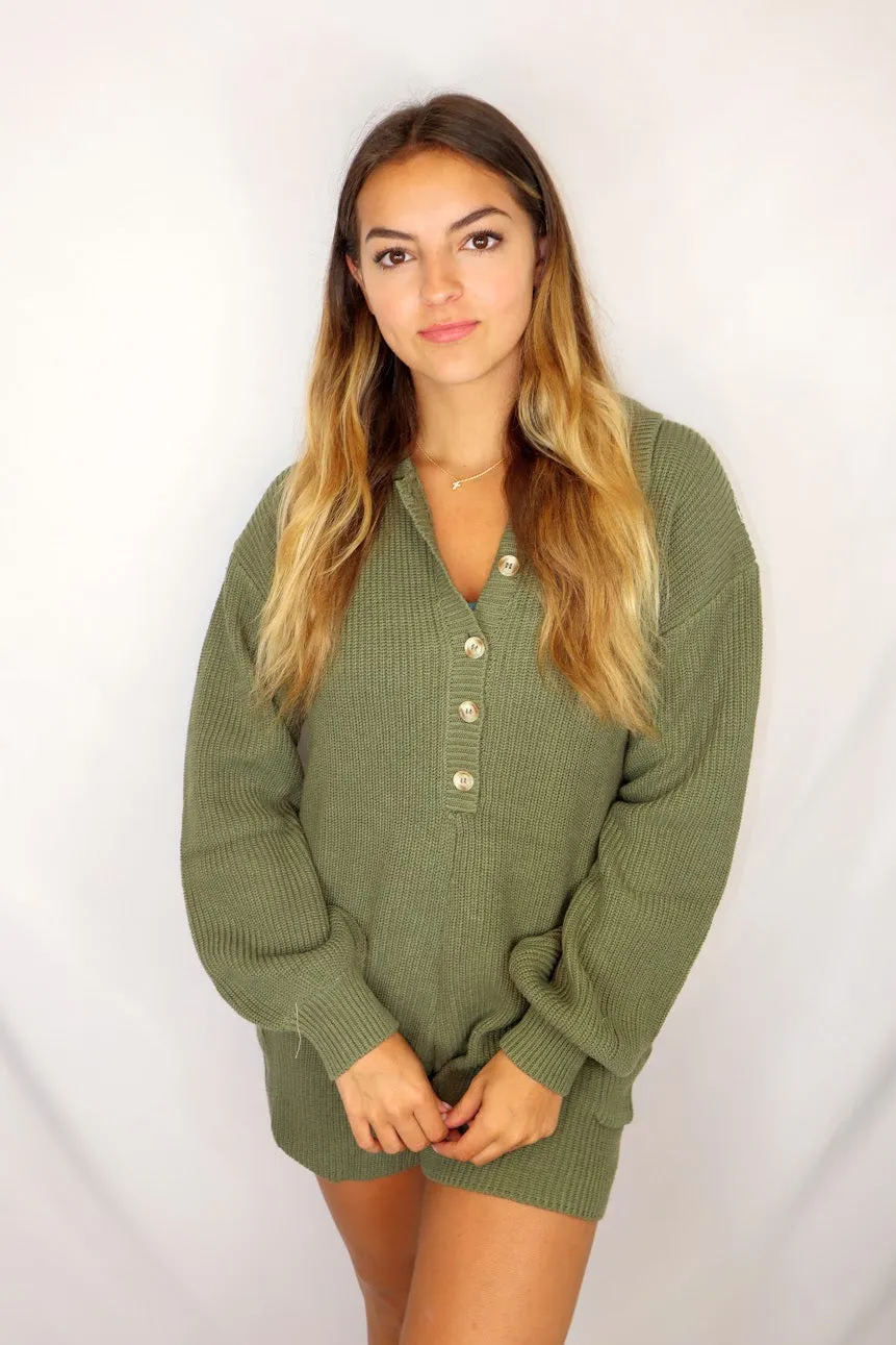 Sierra Romper Olive