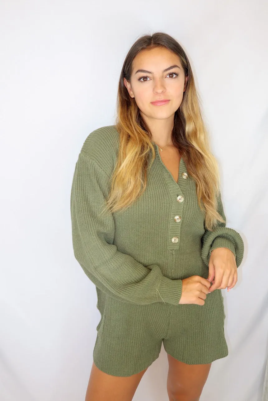 Sierra Romper Olive