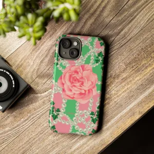 Signature 2 Pink and Green Phone Case