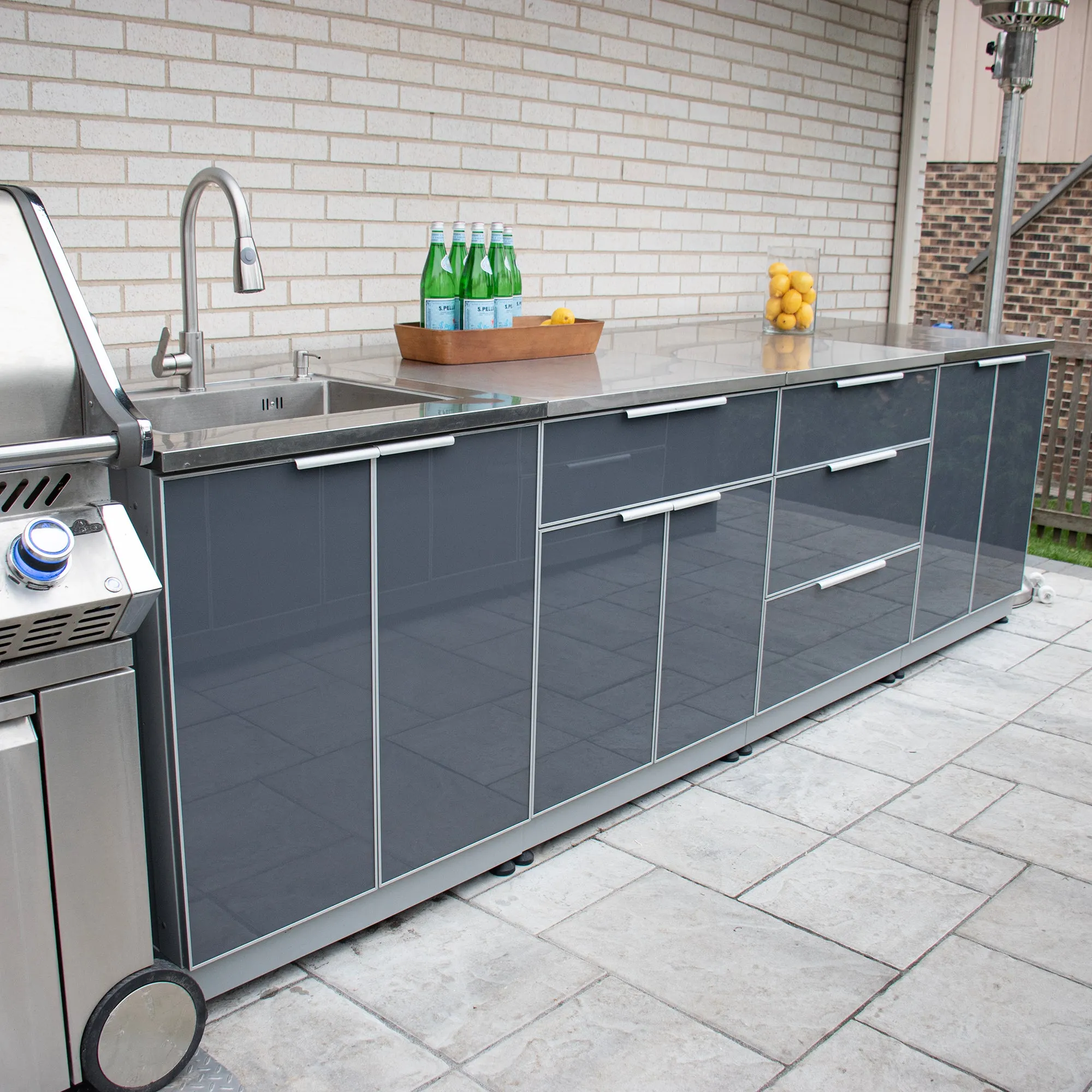 Sink for Outdoor Kitchen Cabinet