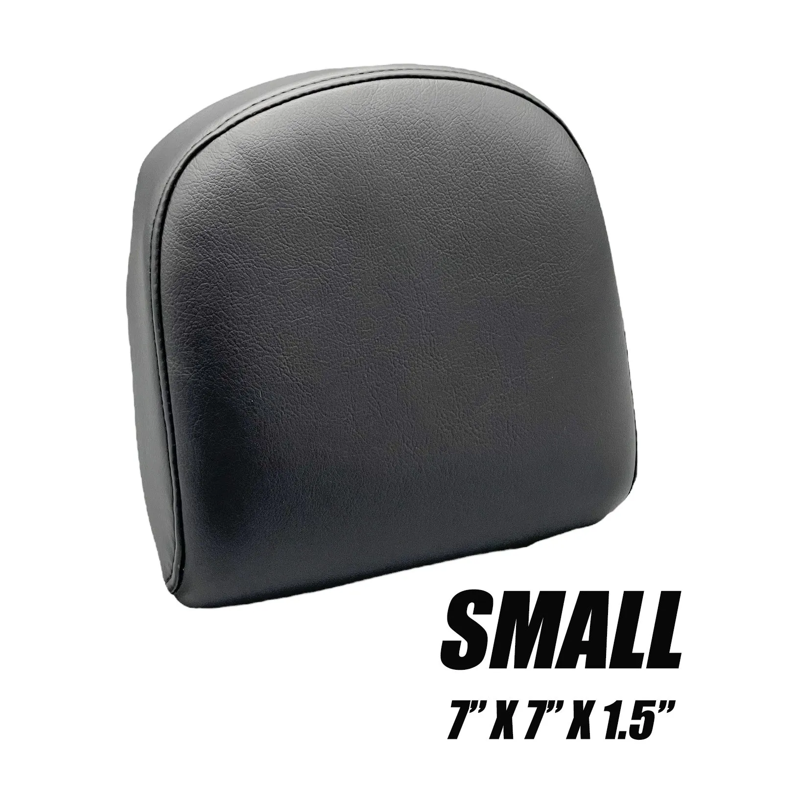 Sissy Bar Pad / Smooth / Dull Black Vinyl