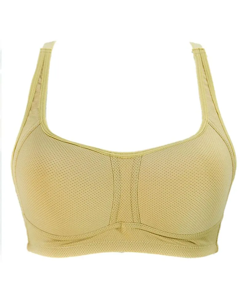 Skin Soft Net Flourish Bra - Single Padded Non Wired Bra - FL931