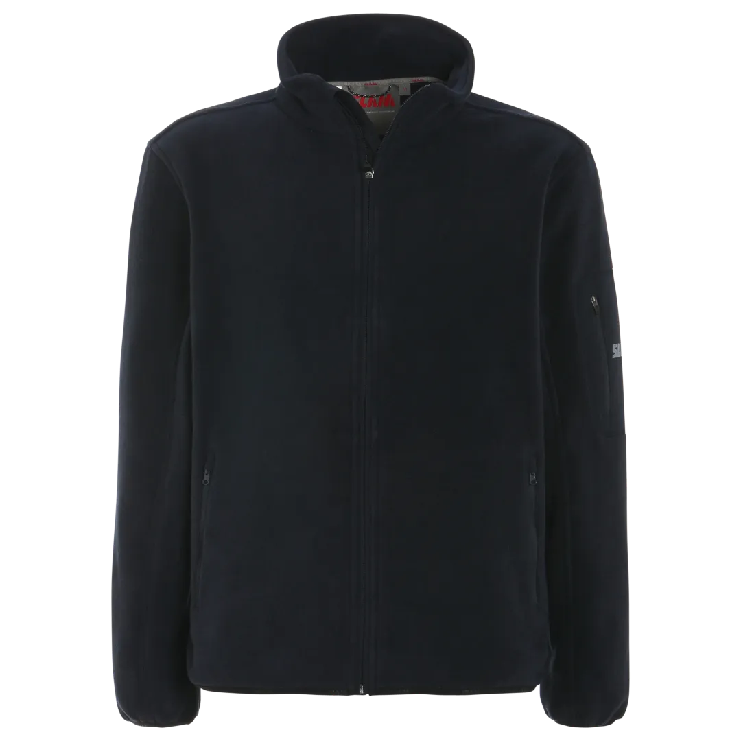 Slam Active Zipped Heavy Fleece Navy