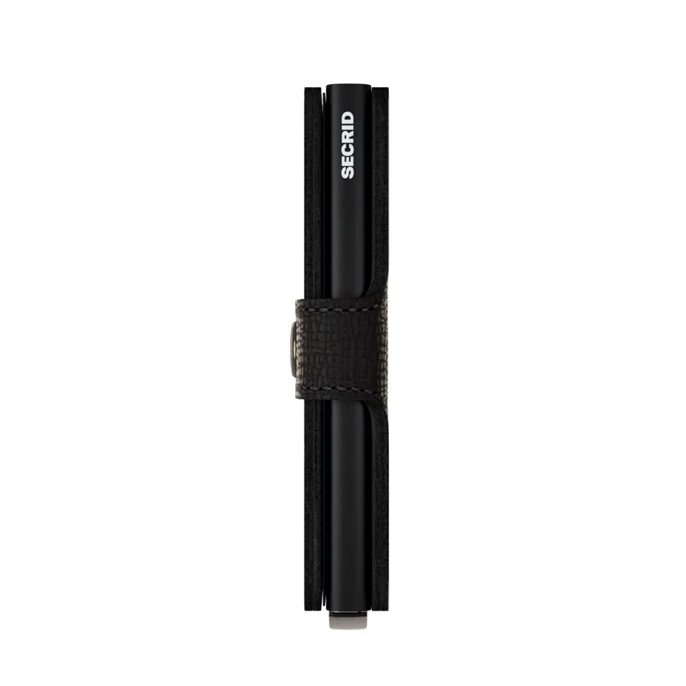 Slimwallet Crisple Black RFID Secure