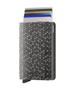 Slimwallet Hexagon Grey RFID Secure