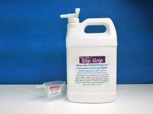 Slip Grip - Pool & Spa Deck Safety Cleaner / De-Greaser / Super Concentrate 128 fl. oz