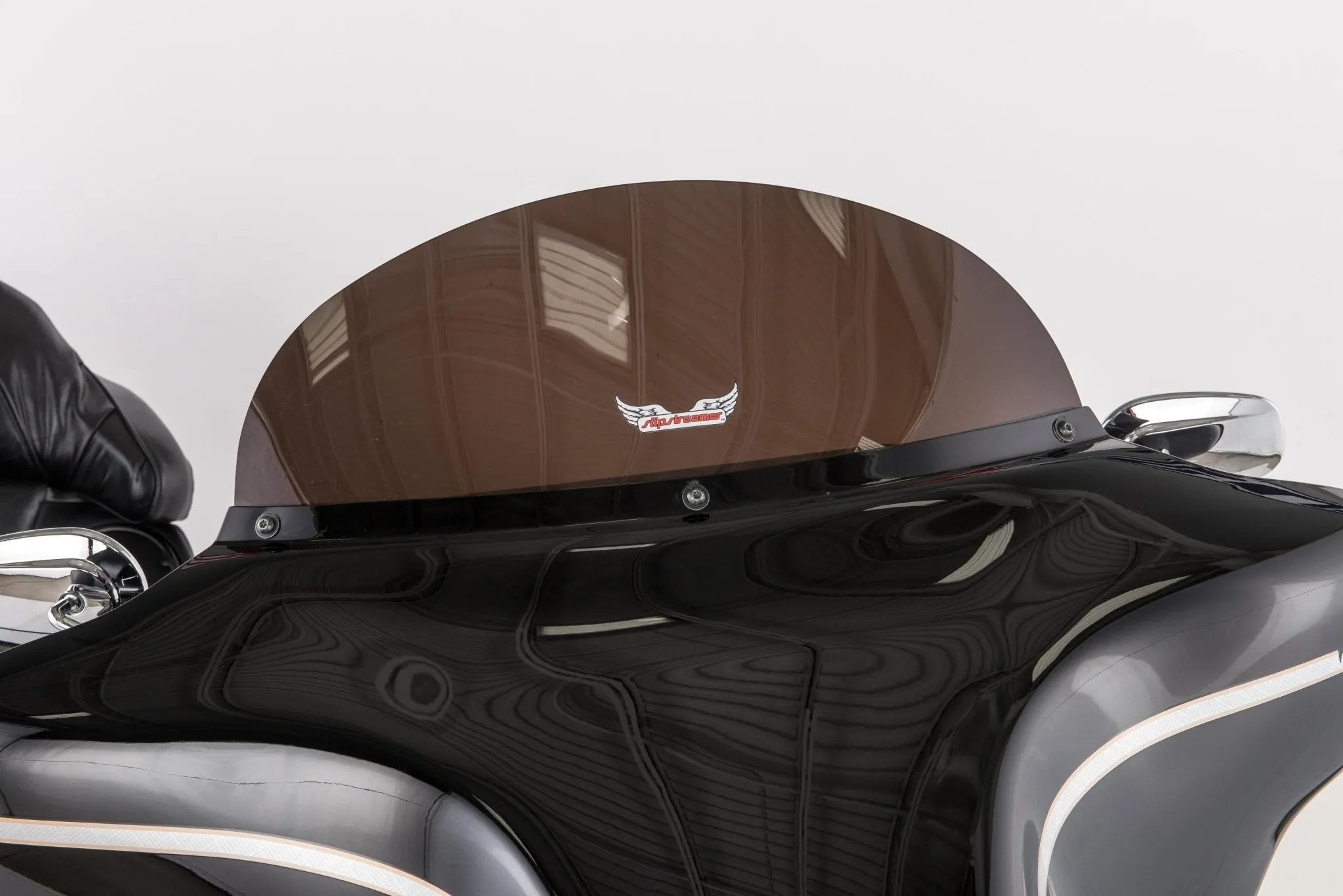 Slipstreamer S-135-8DS Replacement Windshield - 8in. - Dark Smoke