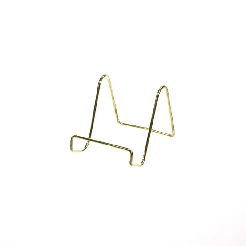Smooth Brass Wire Stand - 3 Sizes
