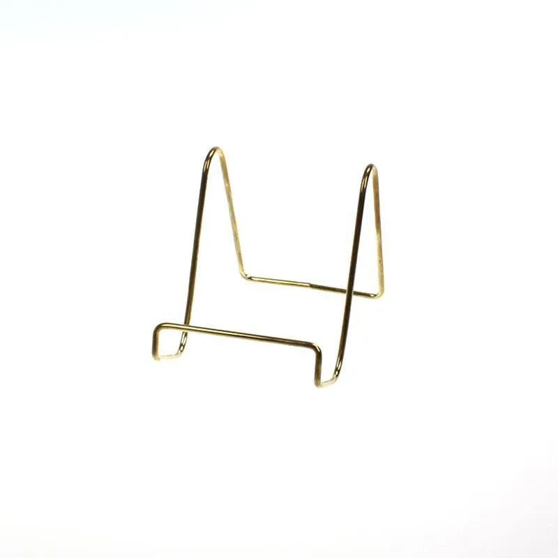 Smooth Brass Wire Stand - 3 Sizes