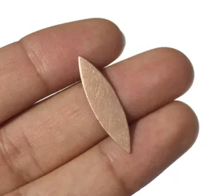 Smooth Eye 27mm x 7mm Shaped Blank