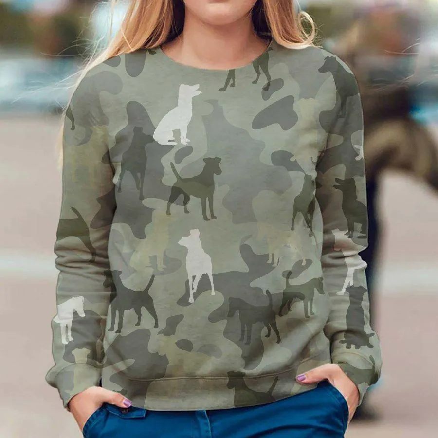 Smooth Fox Terrier - Camo - Premium Sweatshirt