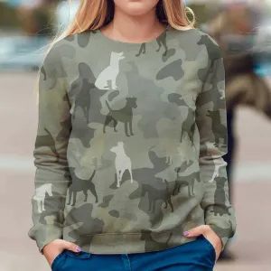 Smooth Fox Terrier - Camo - Premium Sweatshirt