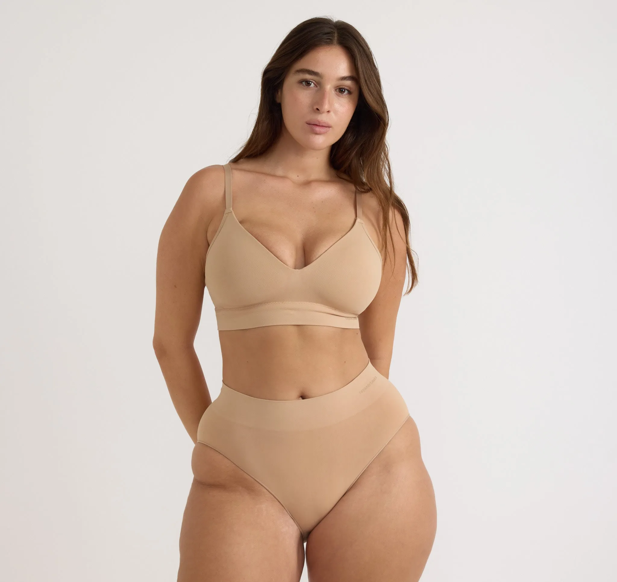 Smooth High-Leg Briefs