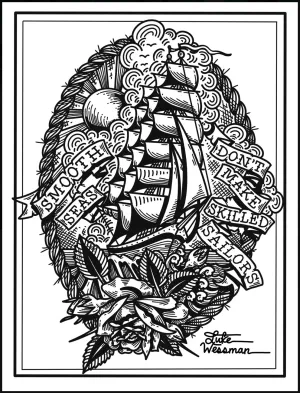 Smooth Seas Print