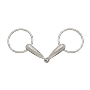 Smooth Snaffle Stainless Steel Pony Bit