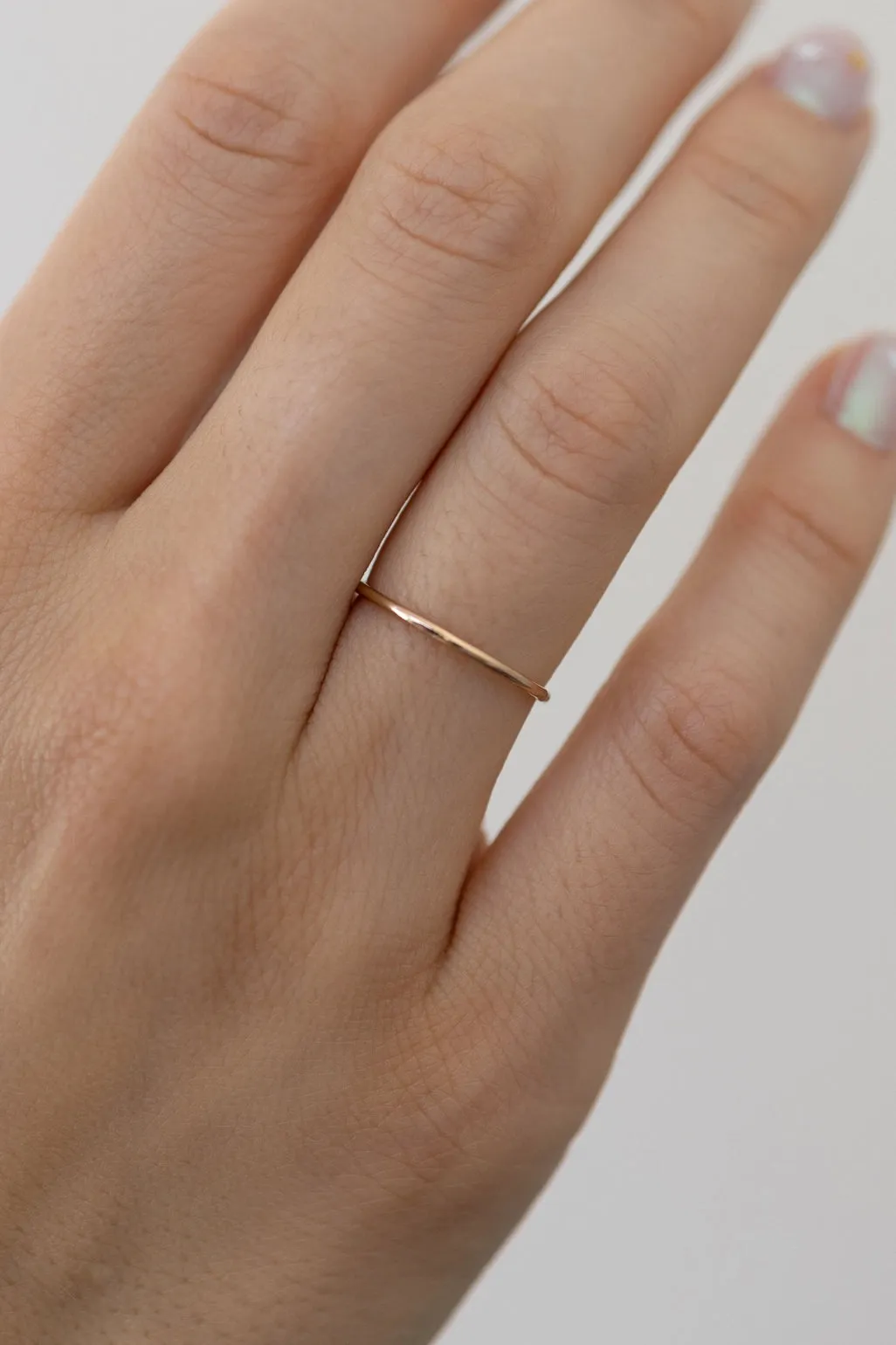 Smooth Stacking Ring - Gold Filled