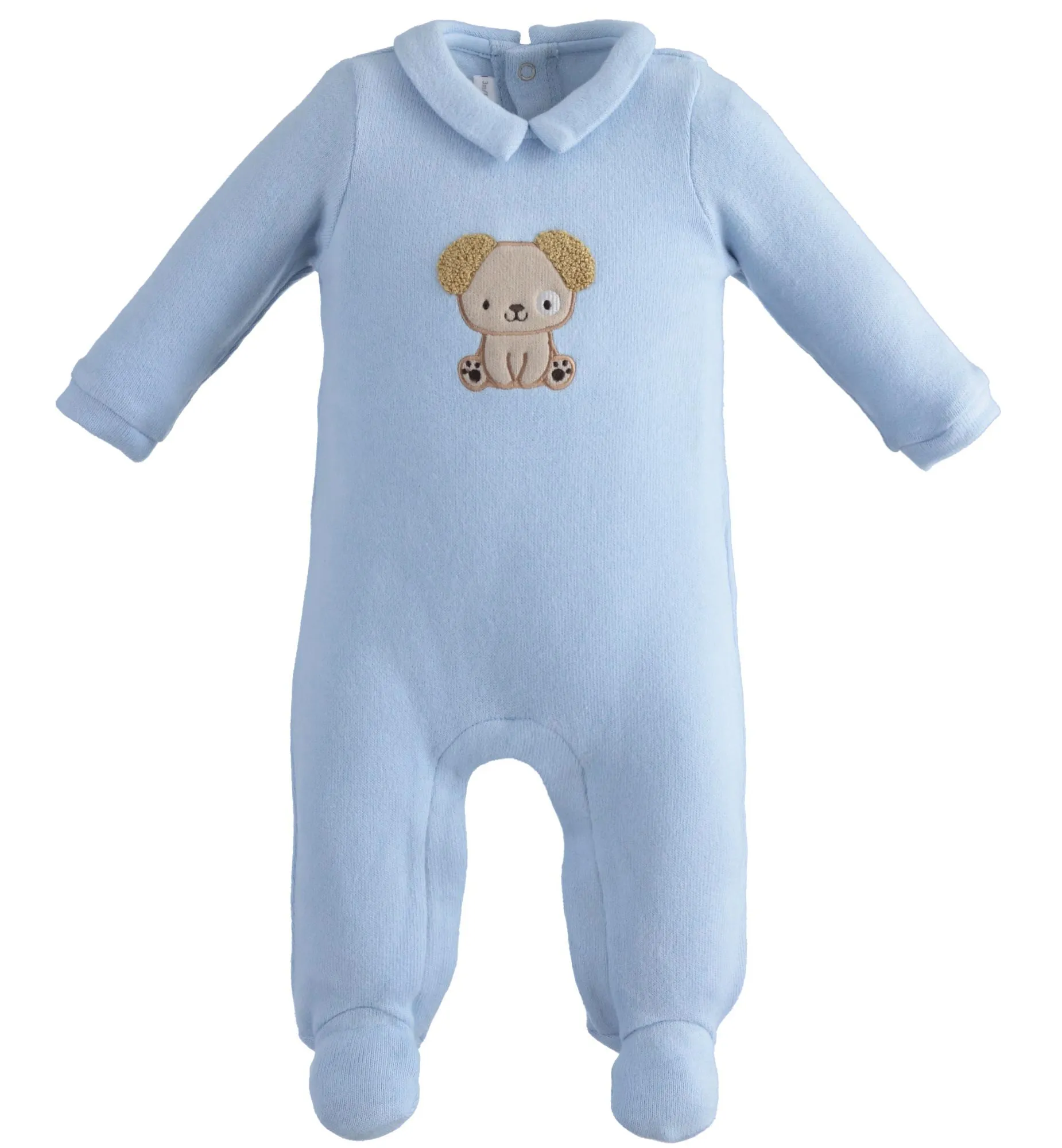 Soft Cotton Puppy Sleepsuit