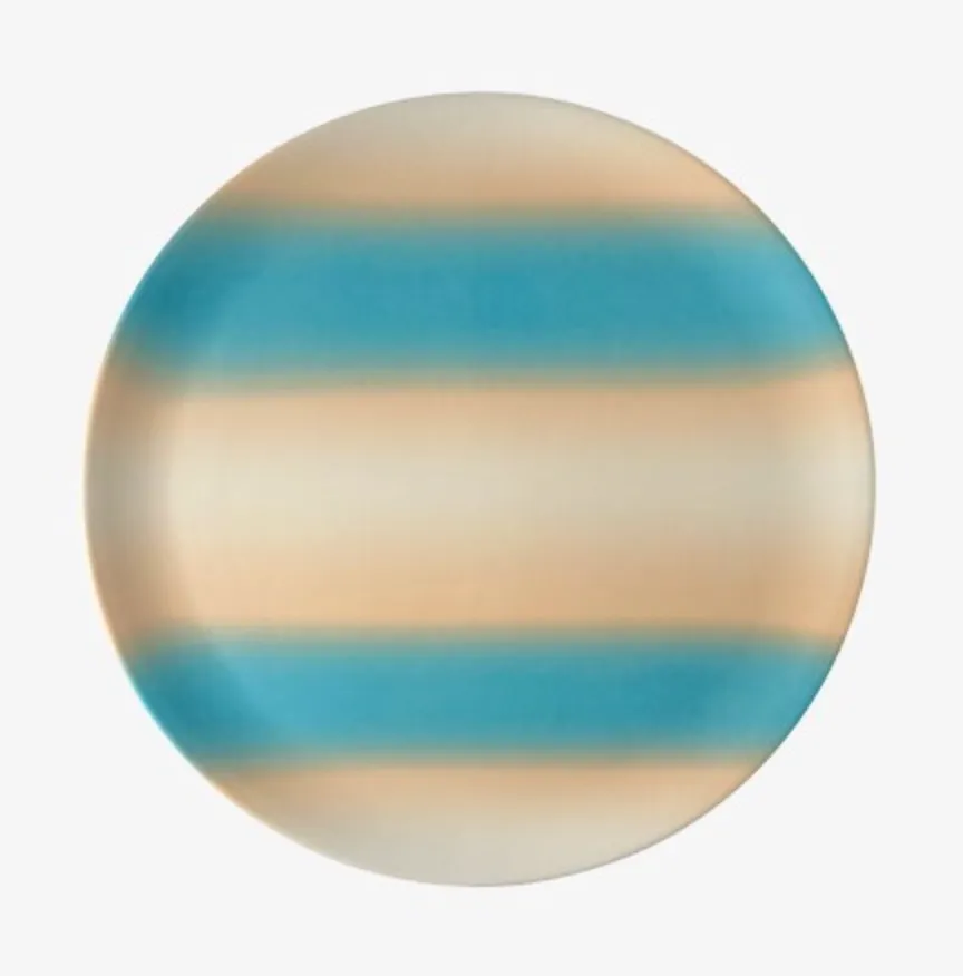 Soft Stripe Dinner Plate