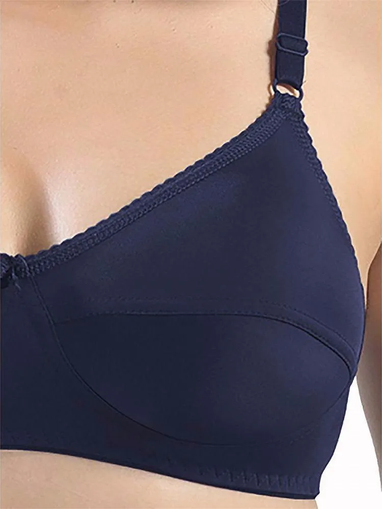 Sonari Loreal Bra - Navy Blue - Non Padded Non Wired - Imported Bra