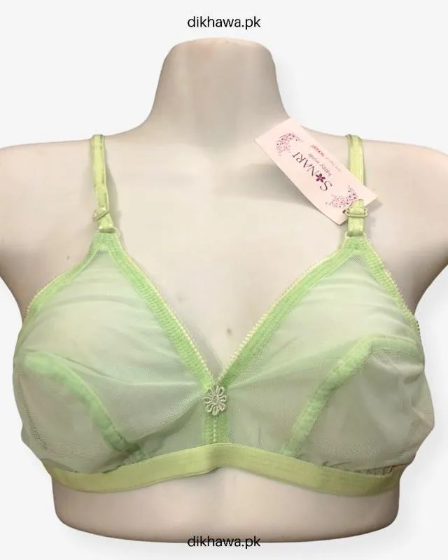 Sonari See Through Bra - Non Padded Non Wired - Green
