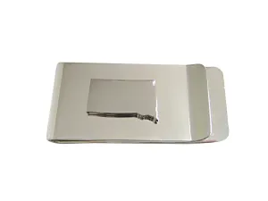 South Dakota State Map Shape Money Clip