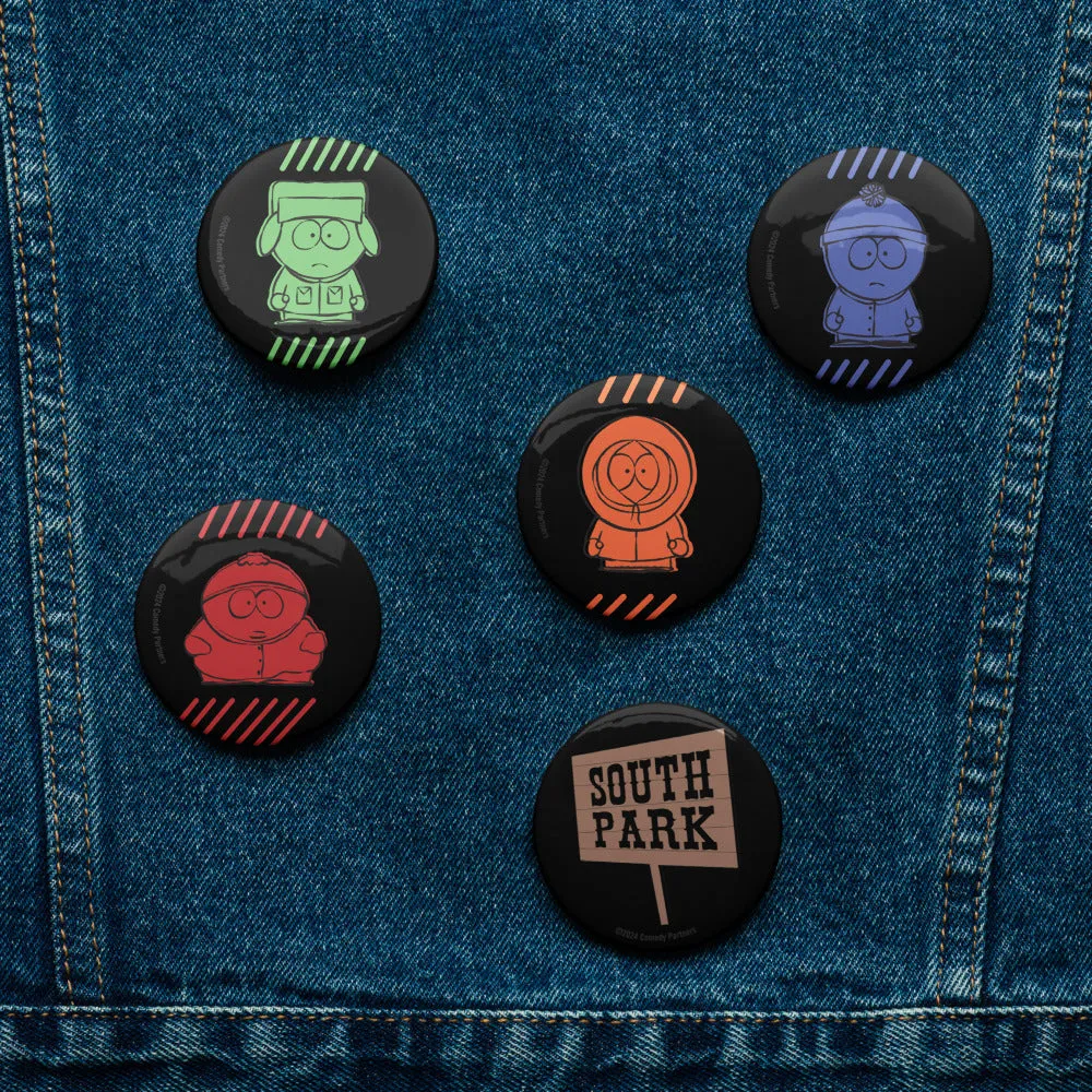 South Park Boys Pin Set