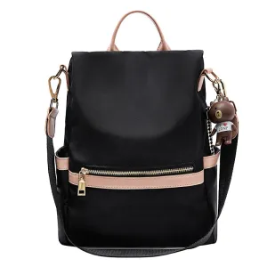 Split Leather Casual Backpack Lady