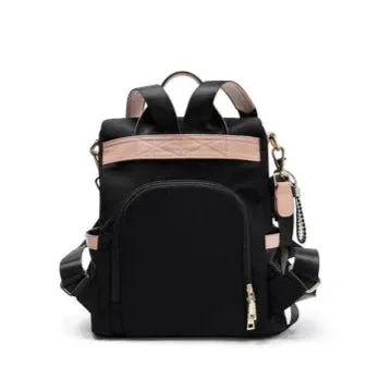 Split Leather Casual Backpack Lady