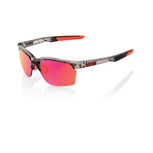 SPORTCOUPE - Polished Translucent Crystal Smoke - Purple Multilayer Mirror Lens