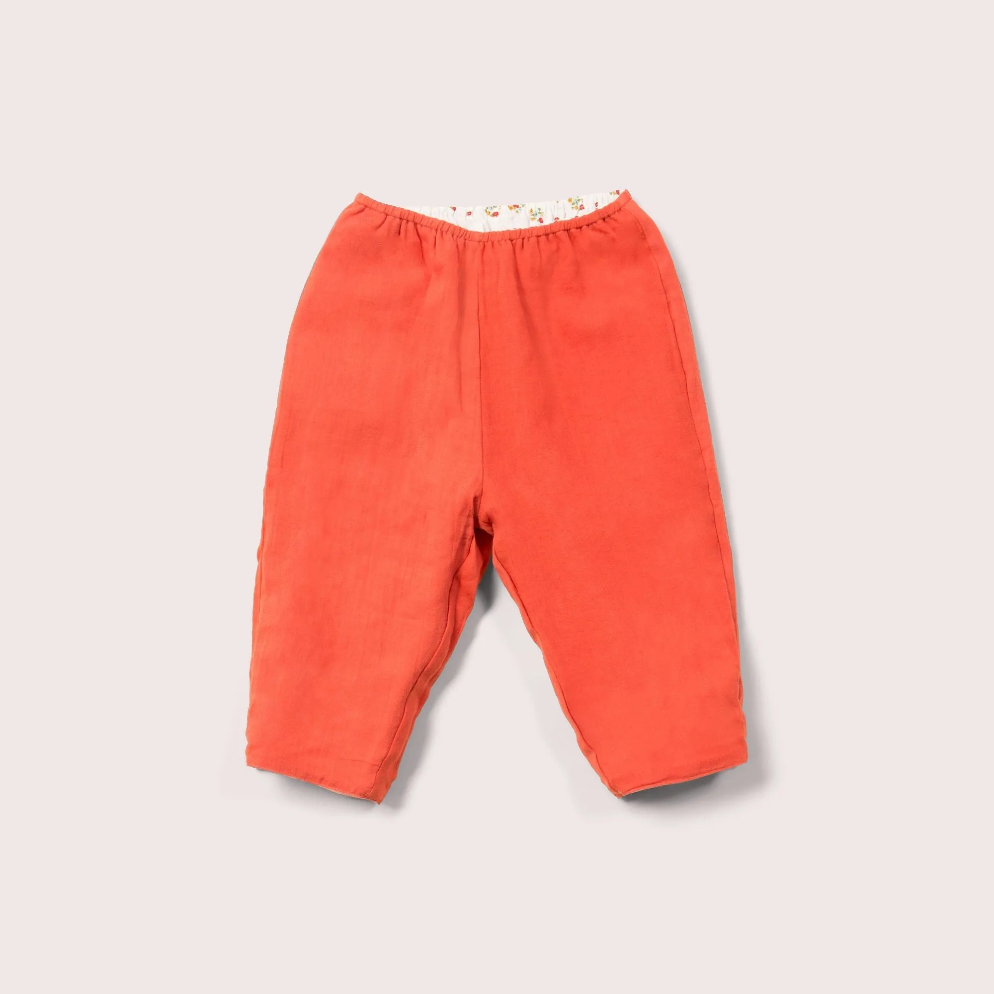 Spring Flowers Reversible Pull On Trousers