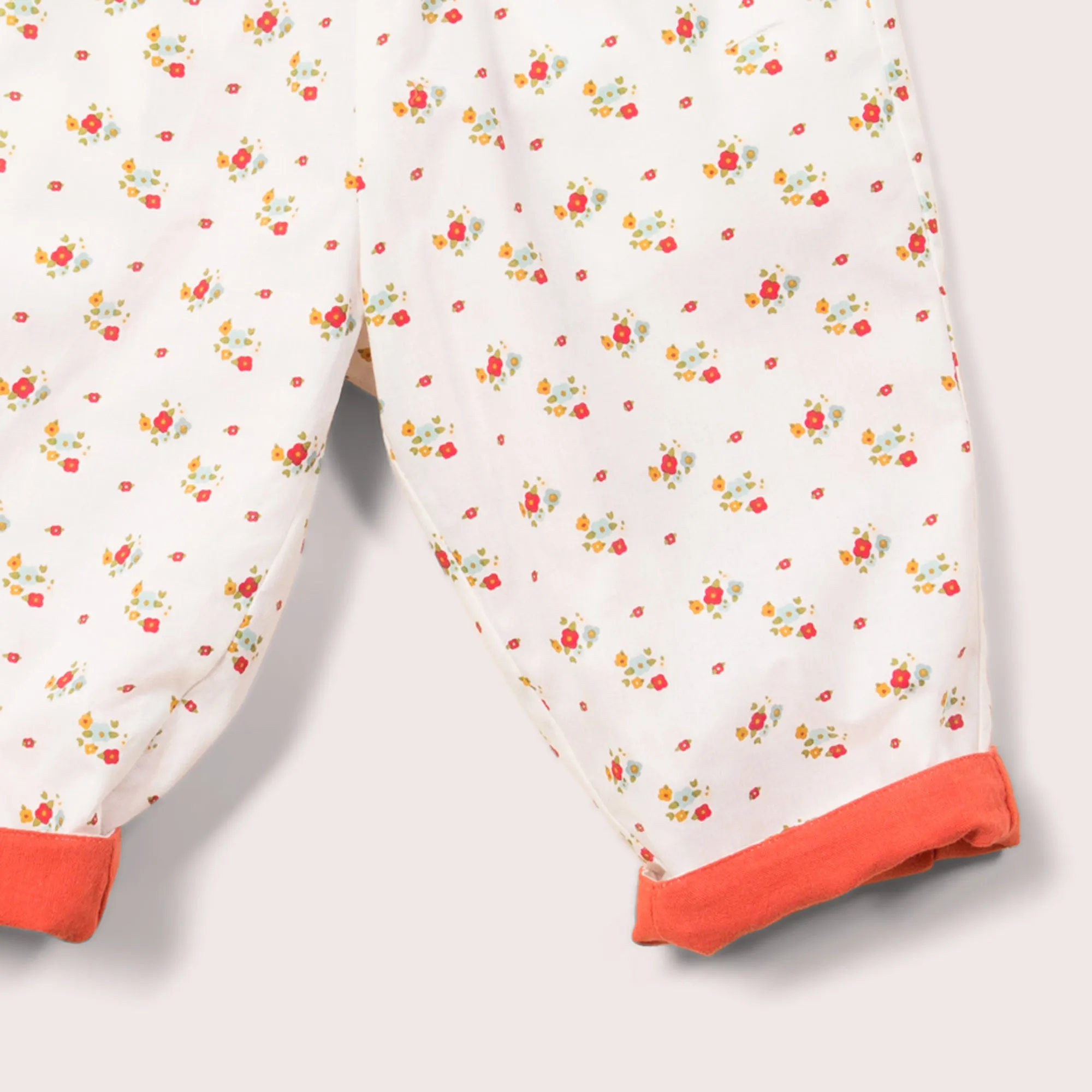 Spring Flowers Reversible Pull On Trousers