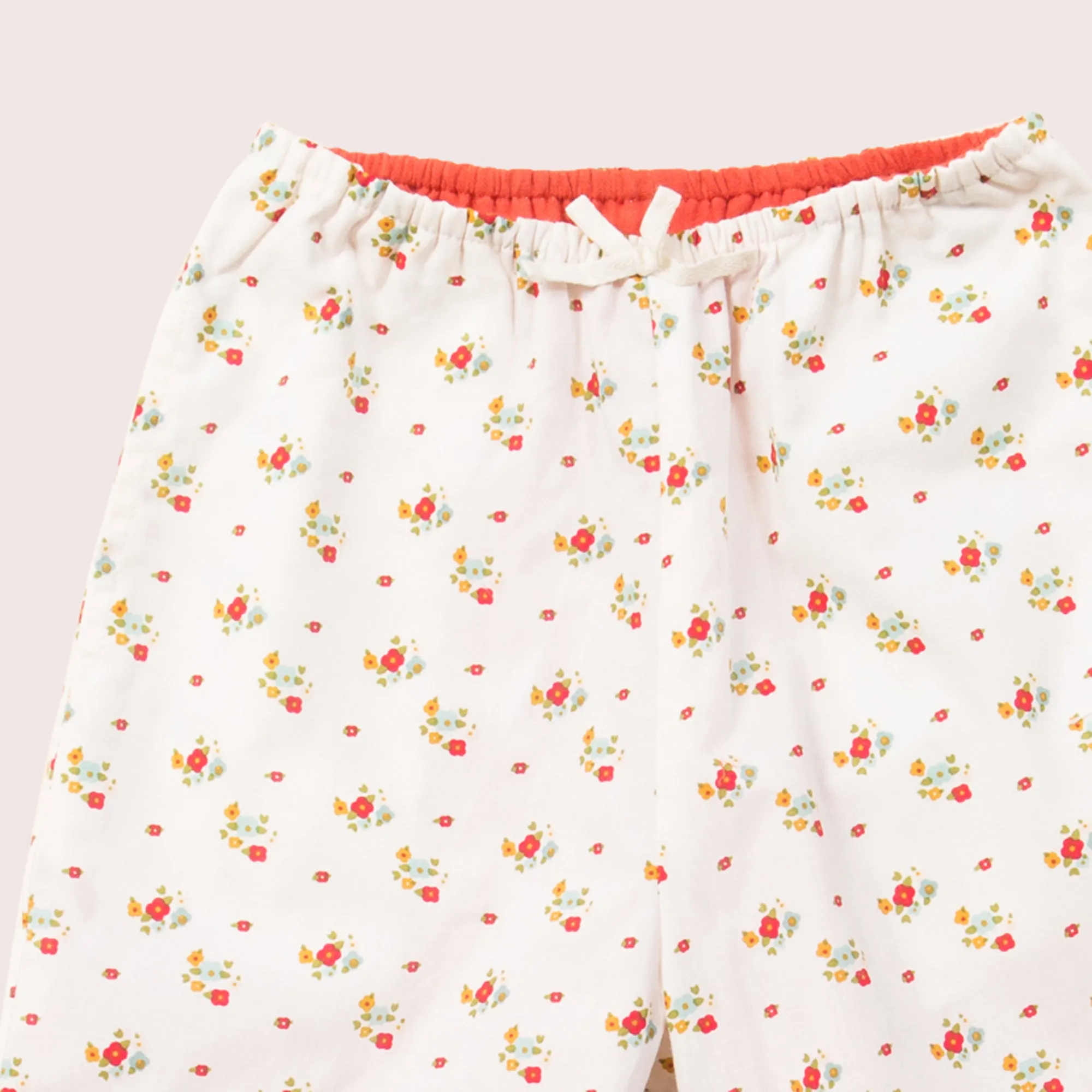 Spring Flowers Reversible Pull On Trousers