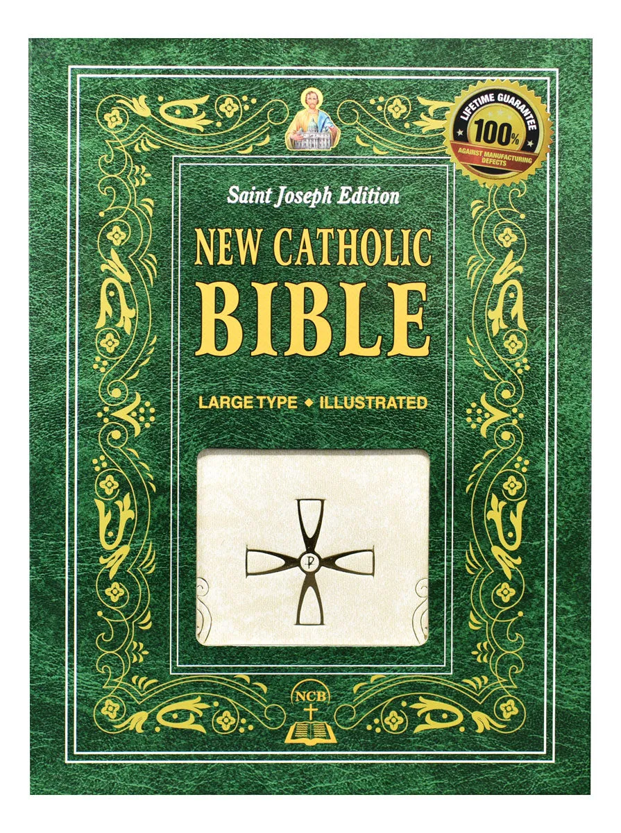 St. Joseph Holy Bible New Catholic Bible (Large Type Illustrated) Cover padded