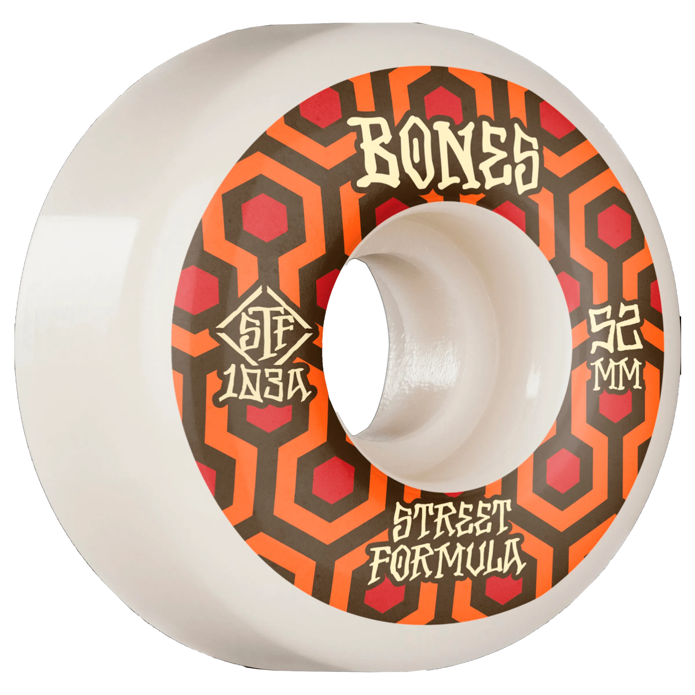 STF Retros V1 Standard Wheels 103a White