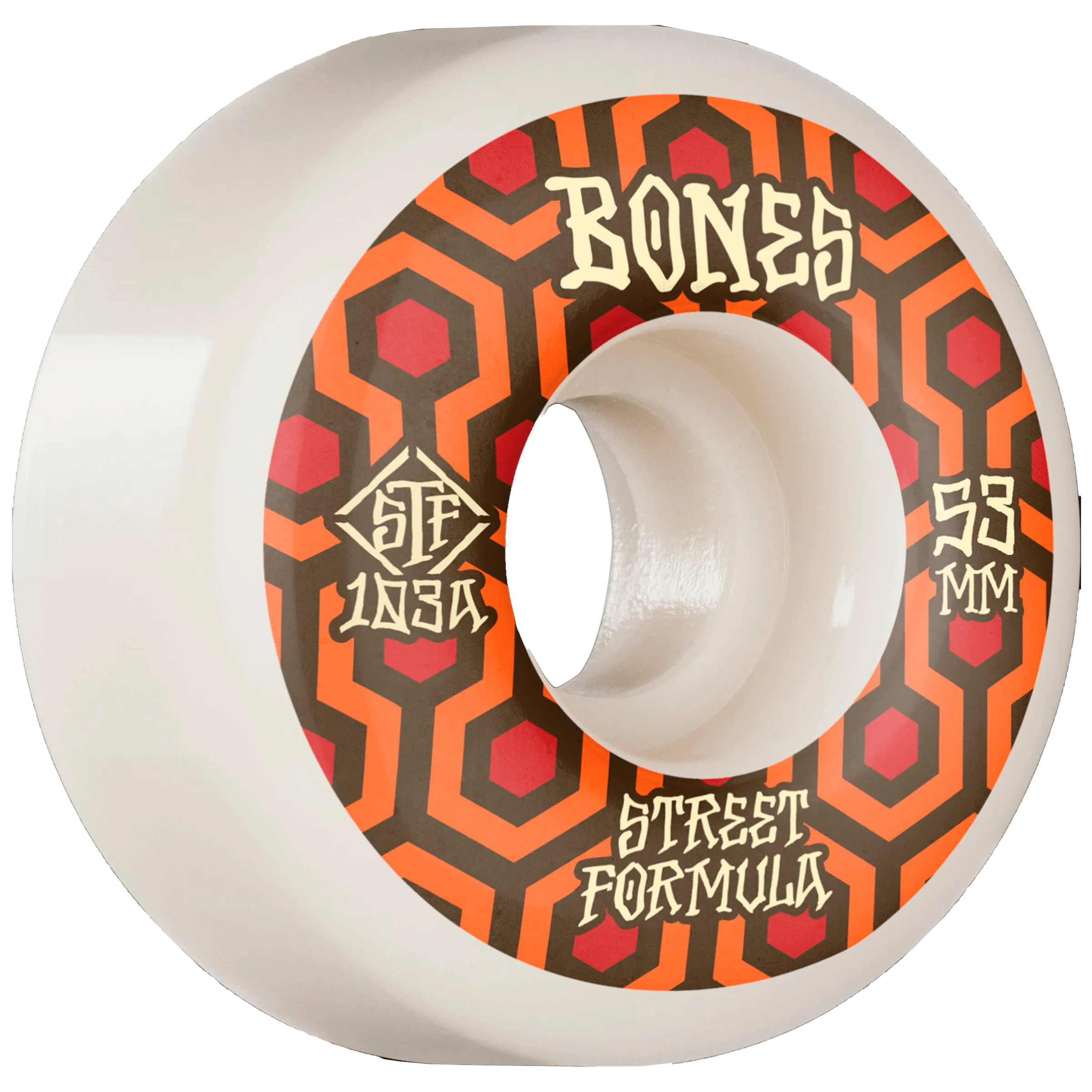STF Retros V1 Standard Wheels 103a White