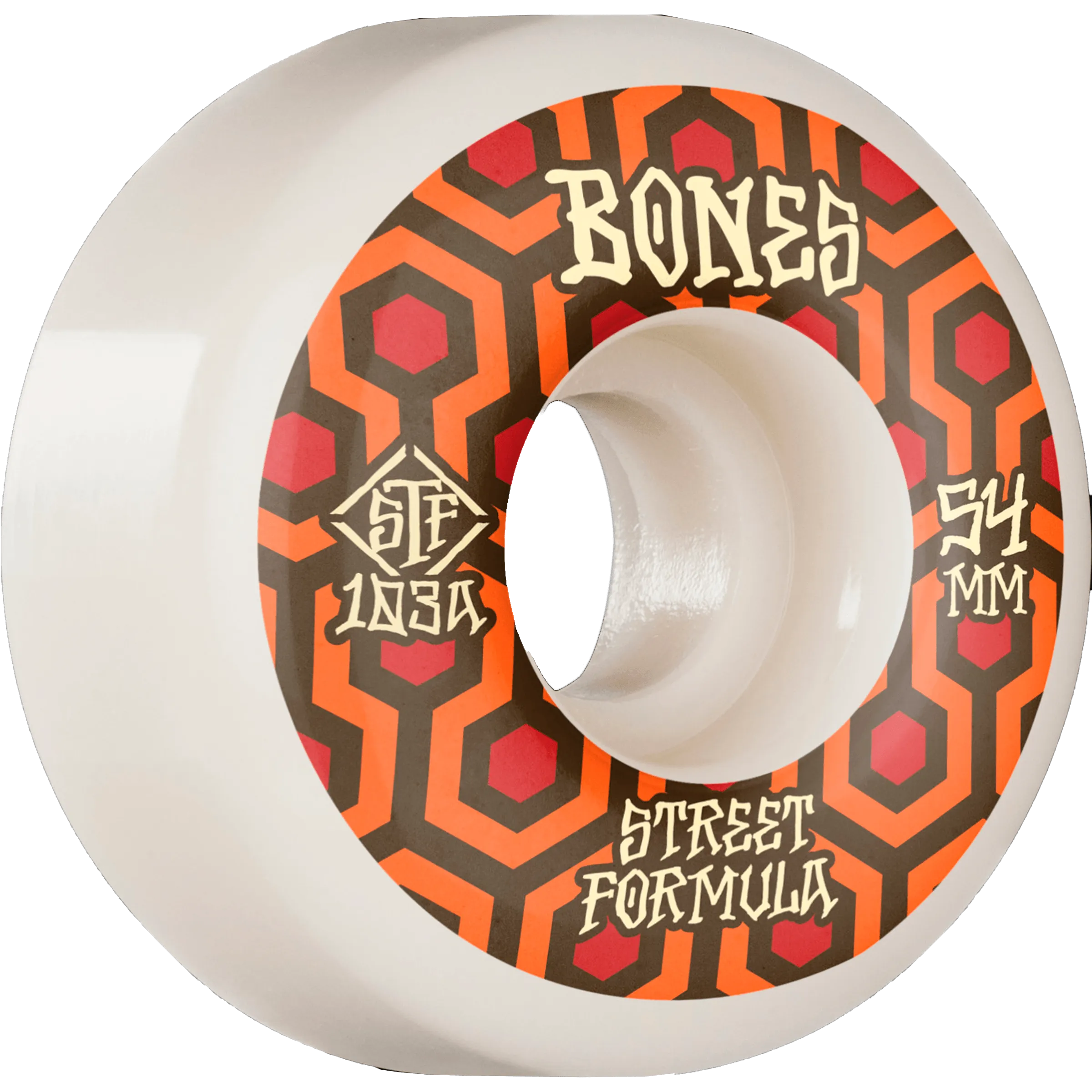 STF Retros V1 Standard Wheels 103a White