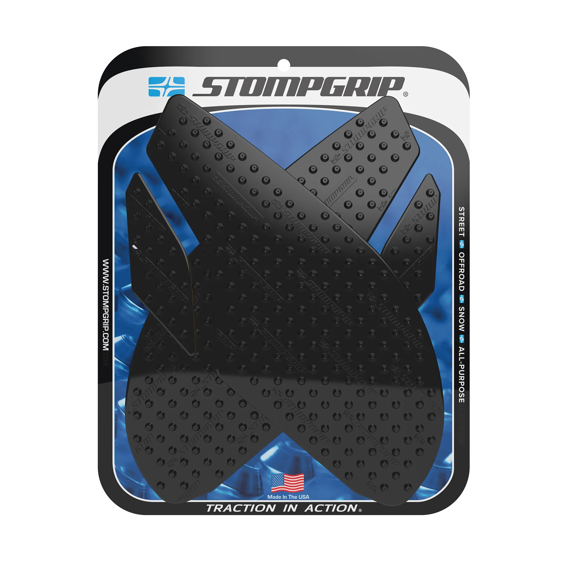Stompgrip - Triumph Daytona 675 / Street Triple R/RS/S 13-25 Tank Grips (0078)