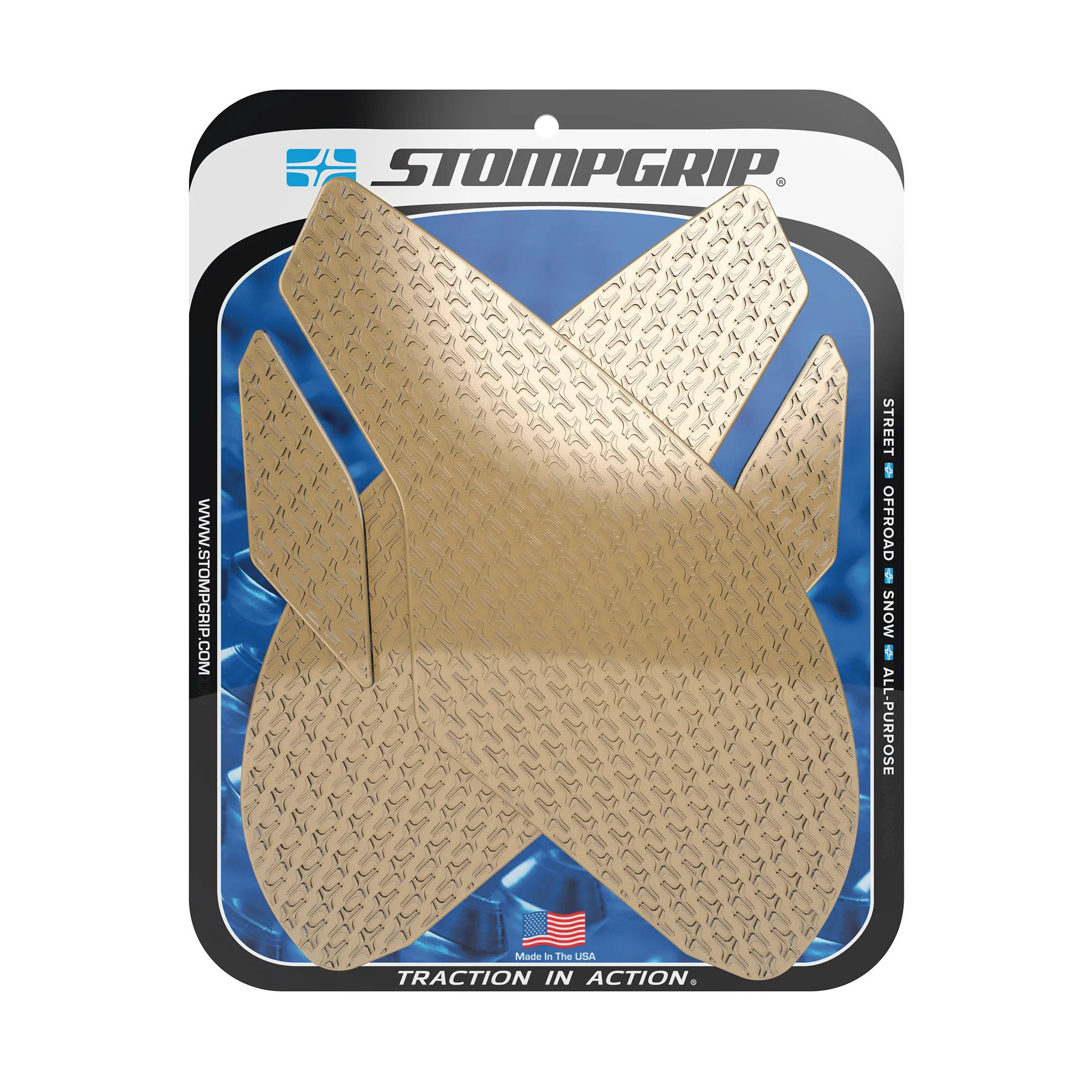 Stompgrip - Triumph Daytona 675 / Street Triple R/RS/S 13-25 Tank Grips (0078)